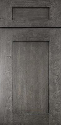 slate grey cabinet door from shaker collection