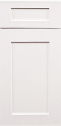 white kitchen cabinet door from shaker collection
