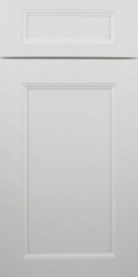 white cabinetry door from shaker collection