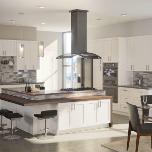 large open concept kitchen from cascade series